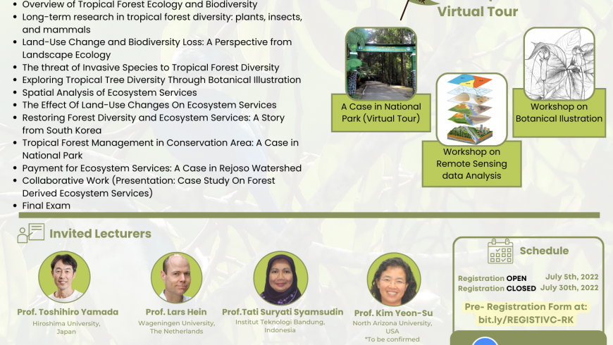 International Virtual Course in Forestry Engineering